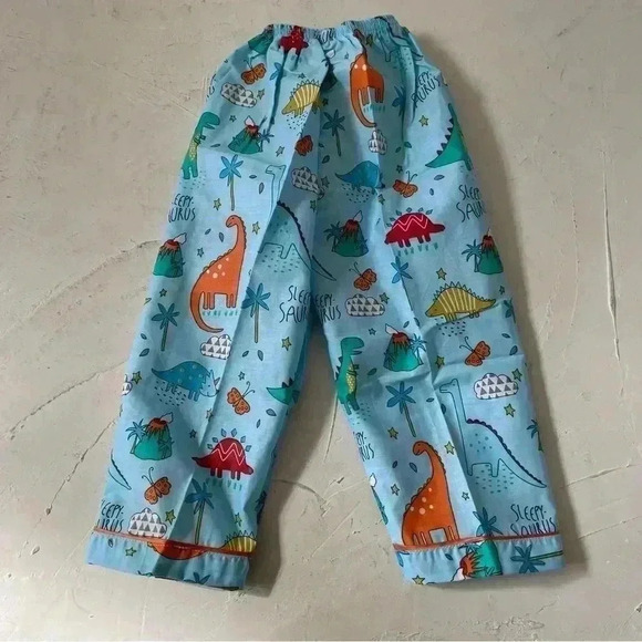Kids dinosaurs pajamas unisex NEW without tags - Picture 3 of 10